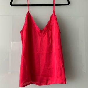BP Red Satin Top